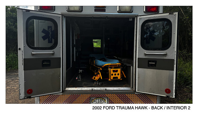 F. 2002 FORD TRAUMA HAWK - BACK : INTERIOR 2
