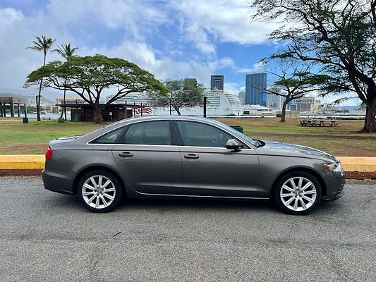 B. 2014 AUDI A6 FRONT